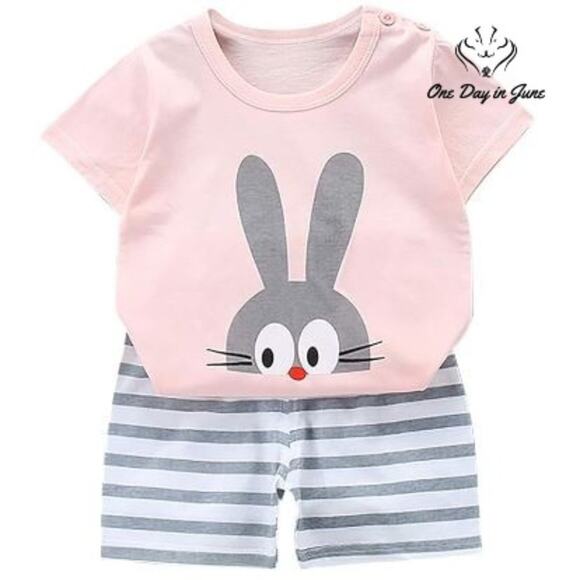 Amzbrly Infant Short and Tee Shirt Set Size 55 (2) - Picture 1 of 3